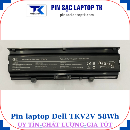 Pin Dell TKV2V-58Wh