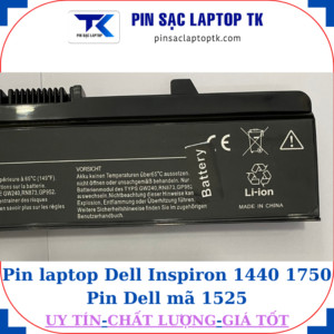 Pin Dell Inspiron 1440 1750 Pin Dell mã 1525