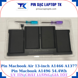 Pin Macbook Air 13 inch A1466 A1377 Pin Macbook A1496-54.4Wh