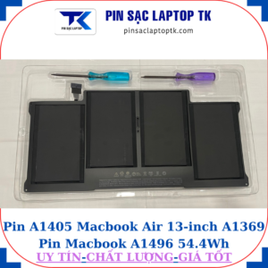 Pin A1405 dùng Macbook-Air 13 inch A1369 Pin Macbook A1496-54.4Wh