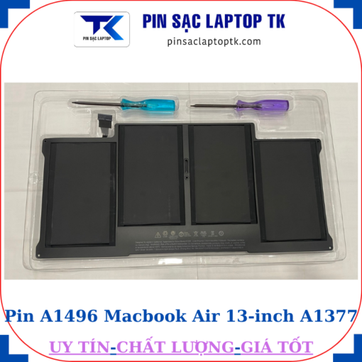 Pin A1496 dùng Macbook-Air 13 inch A1377
