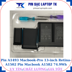 Pin A1493 dùng Macbook Pro 13-inch Retina A1502 Pin Macbook A1582 74.9Wh