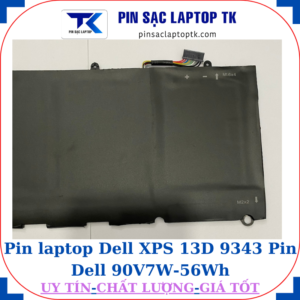 Pin Dell XPS 13D 9343 Pin Dell 90V7W-56Wh