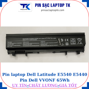 Pin Dell Latitude E5540 E5440 Pin Dell VVONF 65Wh