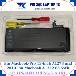 Pin Macbook Pro 13 inch A1278 mid 2010 Pin Macbook A1322 63.5Wh