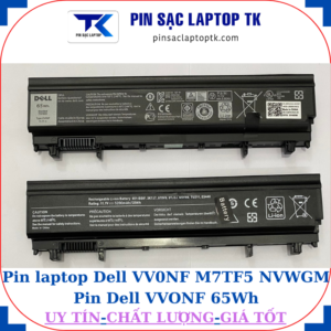 Pin Dell VV0NF M7TF5 NVWGM Pin Dell VVONF 65Wh