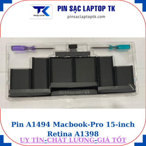 Pin A1494 95Wh Macbook Pro 15 inch Retina A1398