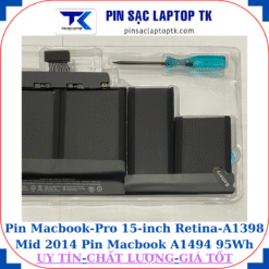 Pin Macbook Pro 15-inch Retina A1398 Mid 2014 Pin Macbook A1494 95Wh