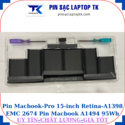 Pin Macbook Pro 15-inch Retina A1398 EMC 2674 Pin Macbook A1494 95Wh