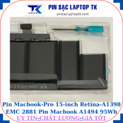 Pin Macbook Pro 15-inch Retina A1398 EMC 2881 Pin Macbook A1494 95Wh
