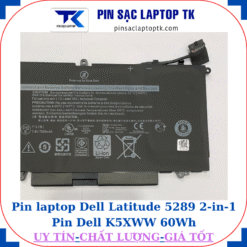 Pin Dell Latitude 5289 2-in-1 Pin Dell K5XWW 60Wh