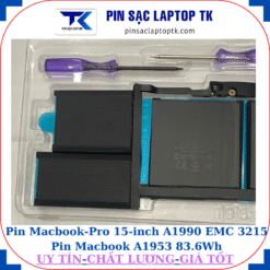 Pin Macbook Pro 15 inch A1990 EMC 3215 Pin Macbook A1953 83.6Wh