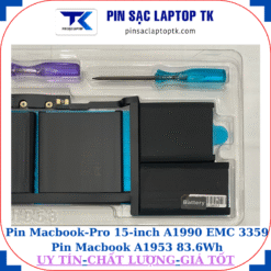 Pin Macbook Pro 15 inch A1990 EMC 3359 Pin Macbook A1953 83.6Wh