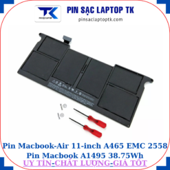 Pin Macbook Air 11 inch A465 EMC 2558 Pin Macbook A1495 38.75Wh