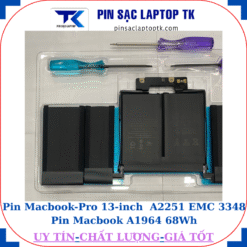 Pin Macbook Pro 13 inch A2251 EMC 3348 Pin Macbook A1964 68Wh
