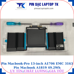 Pin Macbook Pro 13 inch A1706 EMC 3163 Pin Macbook A1819 49.2Wh