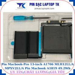 Pin Macbook Pro 13 inch A1706 MLH12LL/A MPXV2LL/A Pin Macbook A1819 49.2Wh