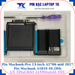 Pin Macbook Pro 13 inch A1706 mid 2017 Pin Macbook A1819 49.2Wh