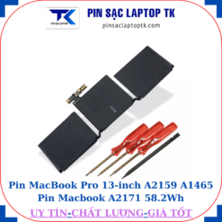 Pin MacBook Pro 13 inch A2159 A1465 Pin Macbook A2171 58.2Wh