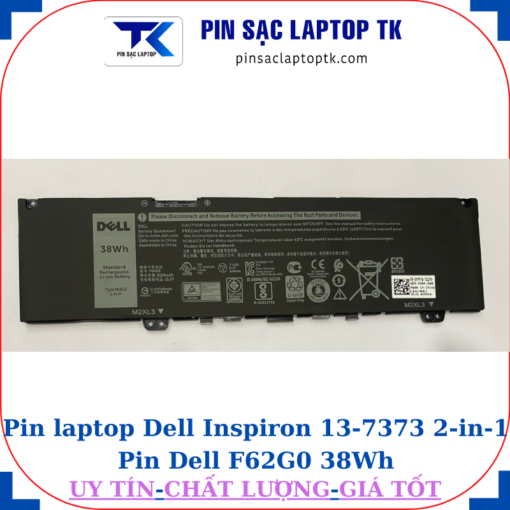 Pin Dell Inspiron 13-7373 2-in-1 Pin Dell F62G0 38Wh