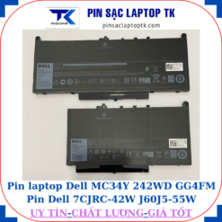 Pin Dell MC34Y 242WD GG4FM Pin Dell 7CJRC-42W J60J5-55W
