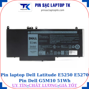 Pin Dell Latitude E5250 E5270 Pin Dell G5M10 51Wh
