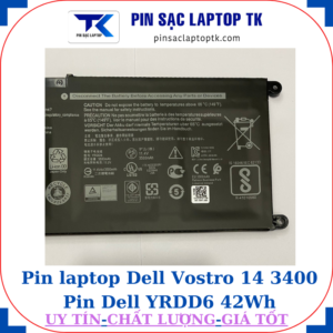 Pin Dell Vostro 14 3400 Pin Dell YRDD6 42Wh