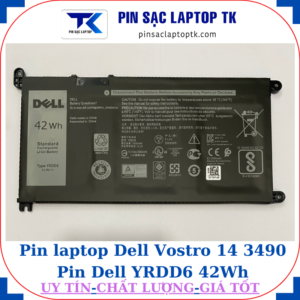 Pin Dell Vostro 14 3490 Pin Dell YRDD6 42Wh
