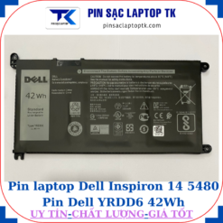 Pin Dell Inspiron 14 5480 Pin Dell YRDD6 42Wh