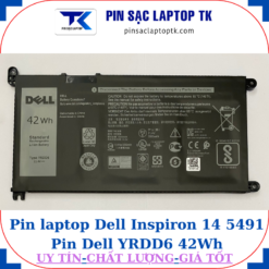 Pin Dell Inspiron 14 5491 Pin Dell YRDD6 42Wh