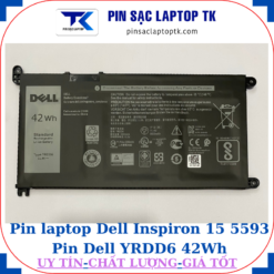 Pin Dell Inspiron 15 5593 Pin Dell YRDD6 42Wh