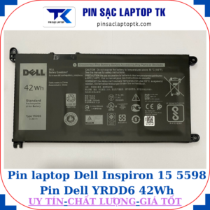 Pin Dell Inspiron 15 5598 Pin Dell YRDD6 42Wh
