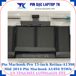 Pin Macbook Pro 15-inch Retina A1398 Mid 2014 Pin Macbook A1494 95Wh