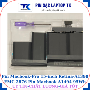 Pin Macbook Pro 15-inch Retina A1398 EMC 2876 Pin Macbook A1494 95Wh