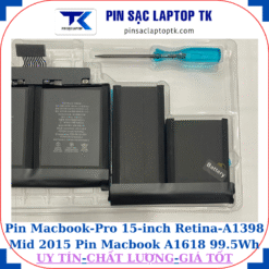 Pin Macbook Pro 15-inch Retina A1398 Mid 2015 Pin Macbook A1618 99.5Wh