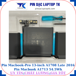 Pin Macbook Pro 13 inch A1708 Late 2016 Pin Macbook A1713 54.5Wh