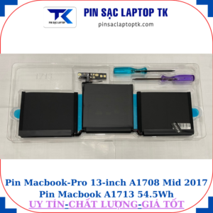 Pin Macbook Pro 13 inch A1708 Mid 2017 Pin Macbook A1713 54.5Wh