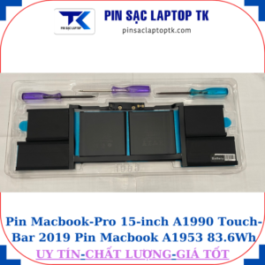 Pin Macbook Pro 15 inch A1990 Touch Bar 2019 Pin Macbook A1953 83.6Wh