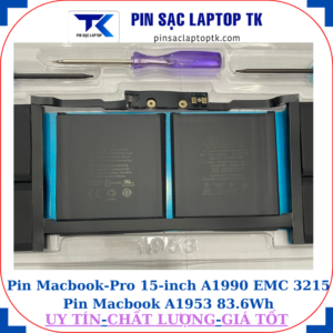 Pin Macbook Pro 15 inch A1990 EMC 3215 Pin Macbook A1953 83.6Wh