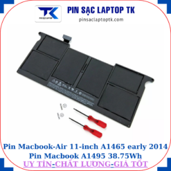 Pin Macbook Air 11 inch A1465 early 2014 Pin Macbook A1495 38.75Wh
