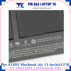 Pin A1495 dùng Macbook Air 11 inch A1370