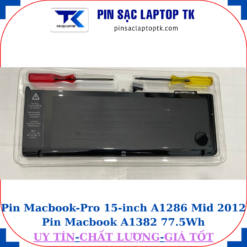 Pin Macbook Pro 15 inch A1286 Mid 2012 Pin Macbook A1382 77.5Wh