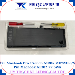 Pin Macbook Pro 15 inch A1286 MC723LL/A Pin Macbook A1382 77.5Wh