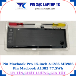 Pin Macbook Pro 15 inch A1286 MB986 Pin Macbook A1382 77.5Wh