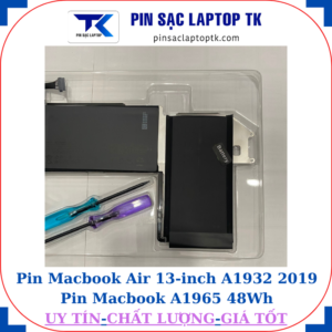 Pin Macbook Air 13 inch A1932 2019 Pin Macbook A1965 48Wh
