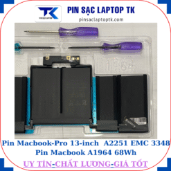 Pin Macbook Pro 13 inch A2251 EMC 3348 Pin Macbook A1964 68Wh