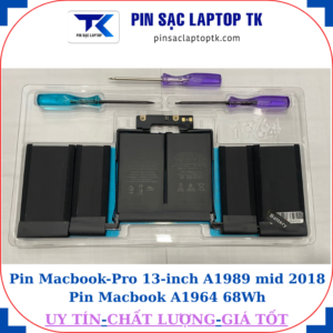 Pin Macbook Pro 13 inch A1989 mid 2018 Pin Macbook A1964 68Wh