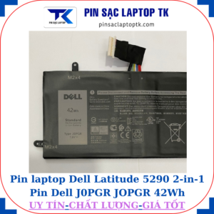 Pin Dell Latitude 5290 2-in-1 Pin Dell J0PGR JOPGR 42Wh