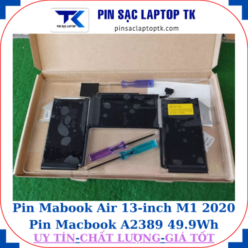 Pin Mabook Air 13 inch M1 2020 Pin Macbook A2389 49.9Wh