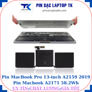 Pin MacBook Pro 13 inch A2159 2019 Pin Macbook A2171 58.2Wh